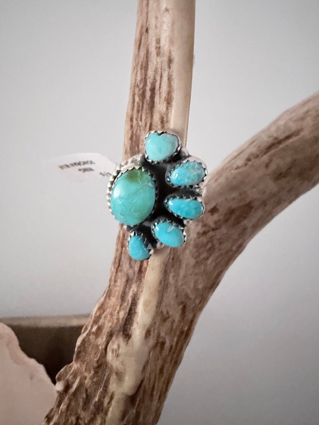 Sonoran Blue Sterling Adjustable Ring - Rooted & Reckless Co.
