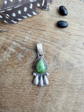 Sonoran Gold and Sterling Pendant - Rooted & Reckless Co.