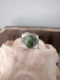 Sonoran Gold Cigar Band Sterling Silver Ring - Rooted & Reckless Co.