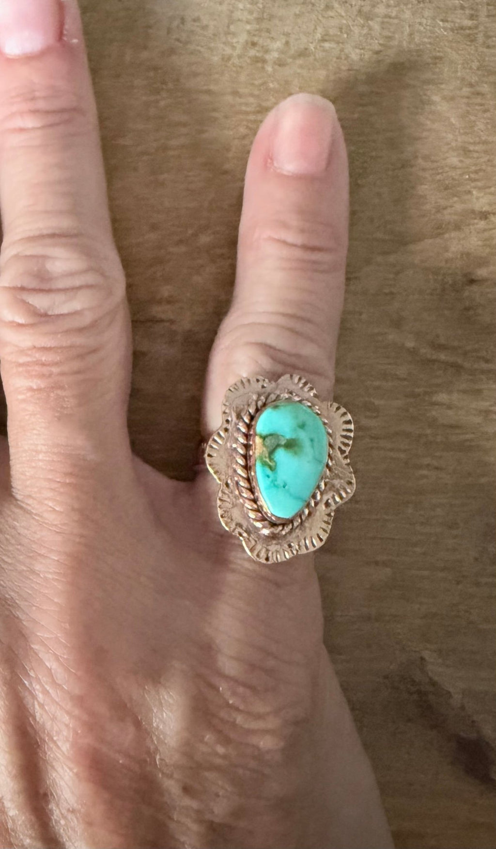 Sonoran Mountain and Copper Ring - Rooted & Reckless Co.