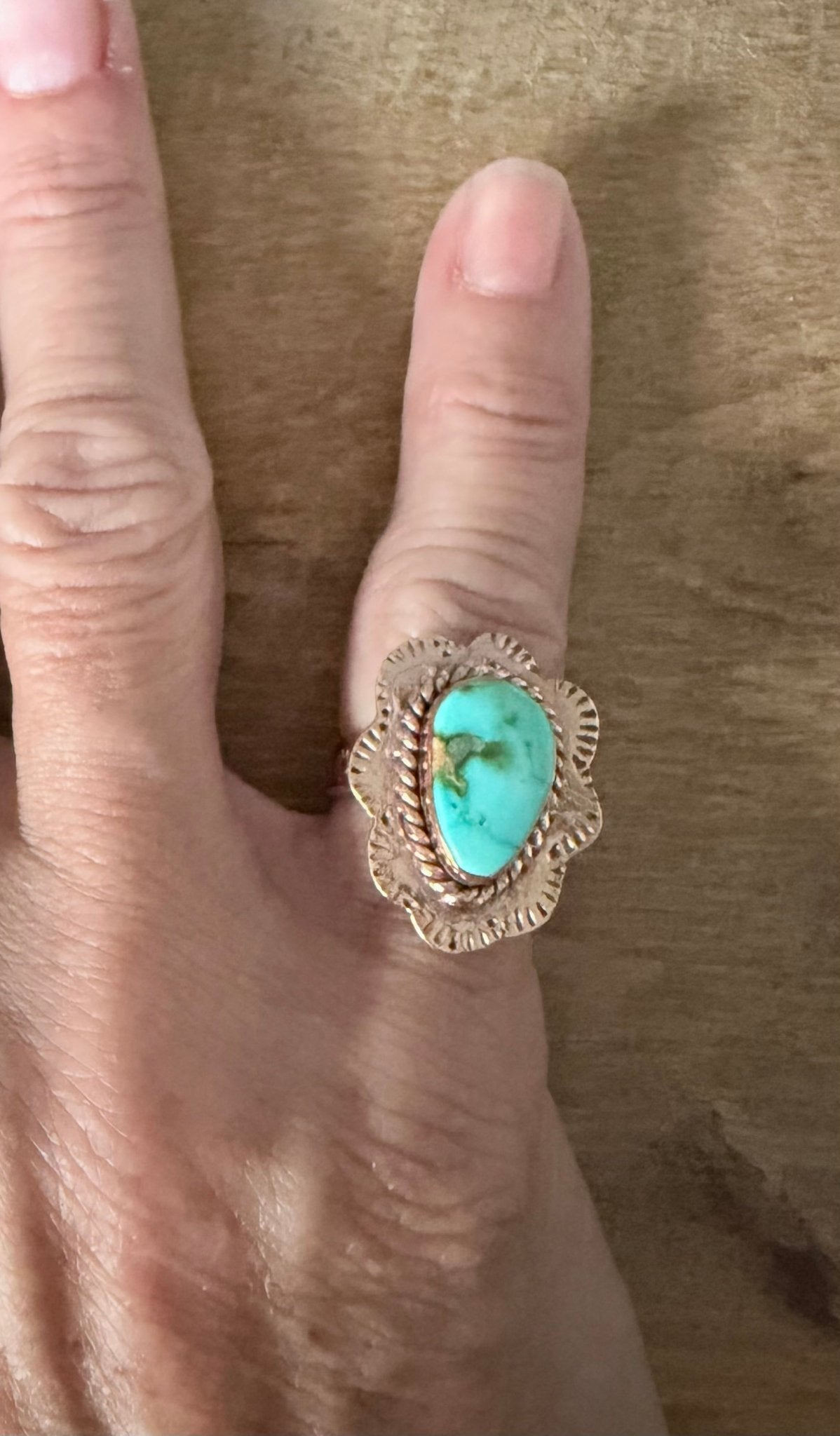 Sonoran Mountain and Copper Ring - Rooted & Reckless Co.