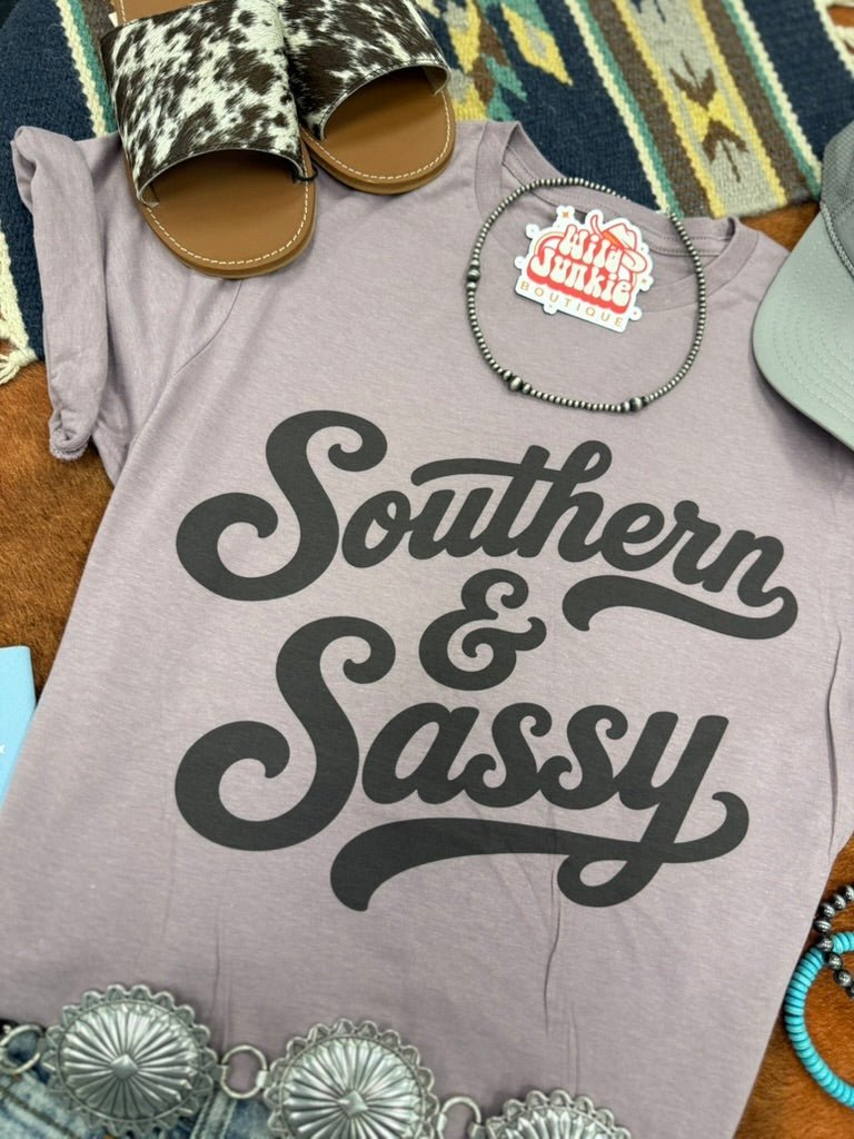Southern & Sassy Graphic Tee - Rooted & Reckless Co.
