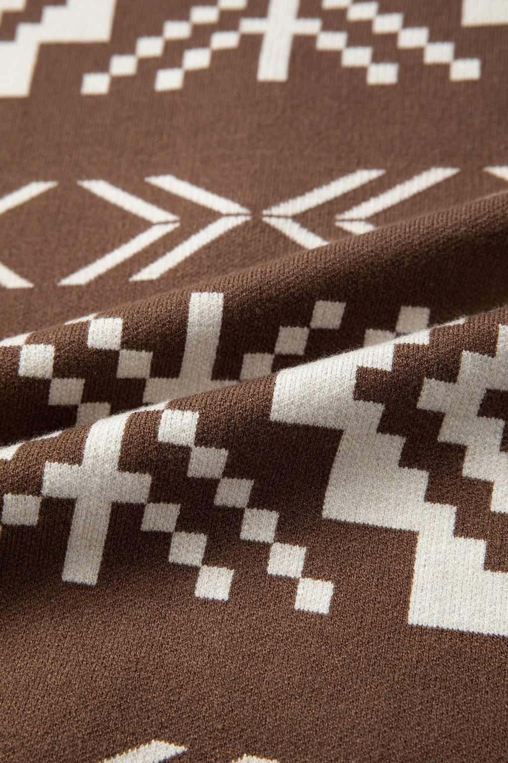 Southwestern Aztec Buttoned Sweater Vest - Rooted & Reckless Co.
