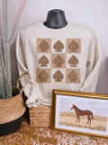 Spade Board Crew Sweatshirt - Rooted & Reckless Co.