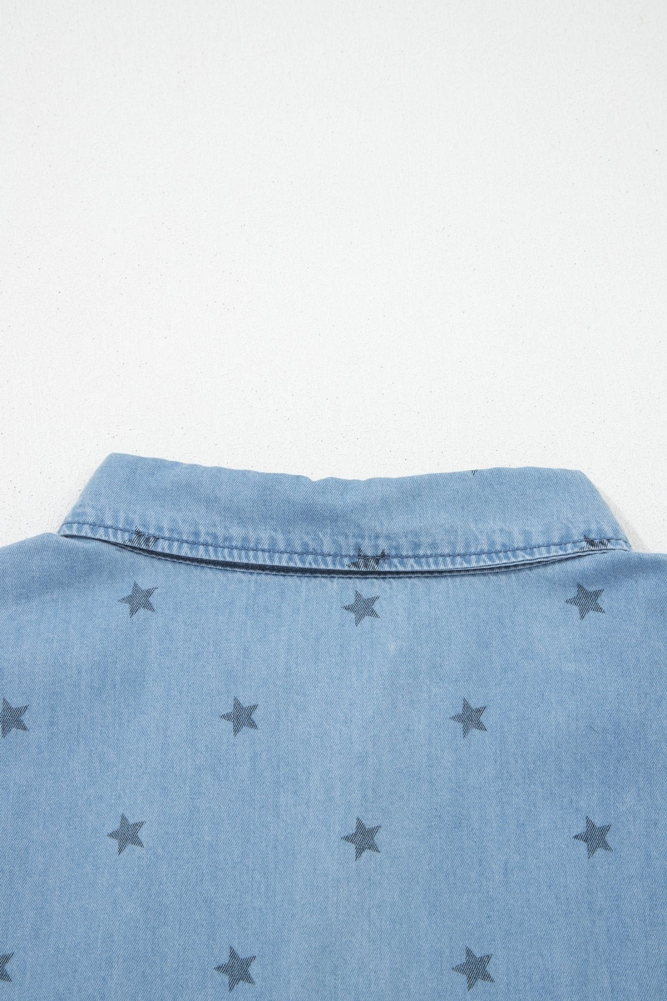 Star Denim Double Chest Pocket Short Sleeve Shirt - Rooted & Reckless Co.