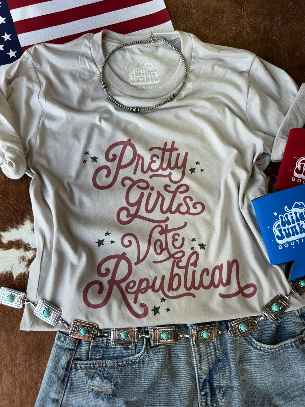 Star Spangled Vote Republican Graphic Tee - Rooted & Reckless Co.