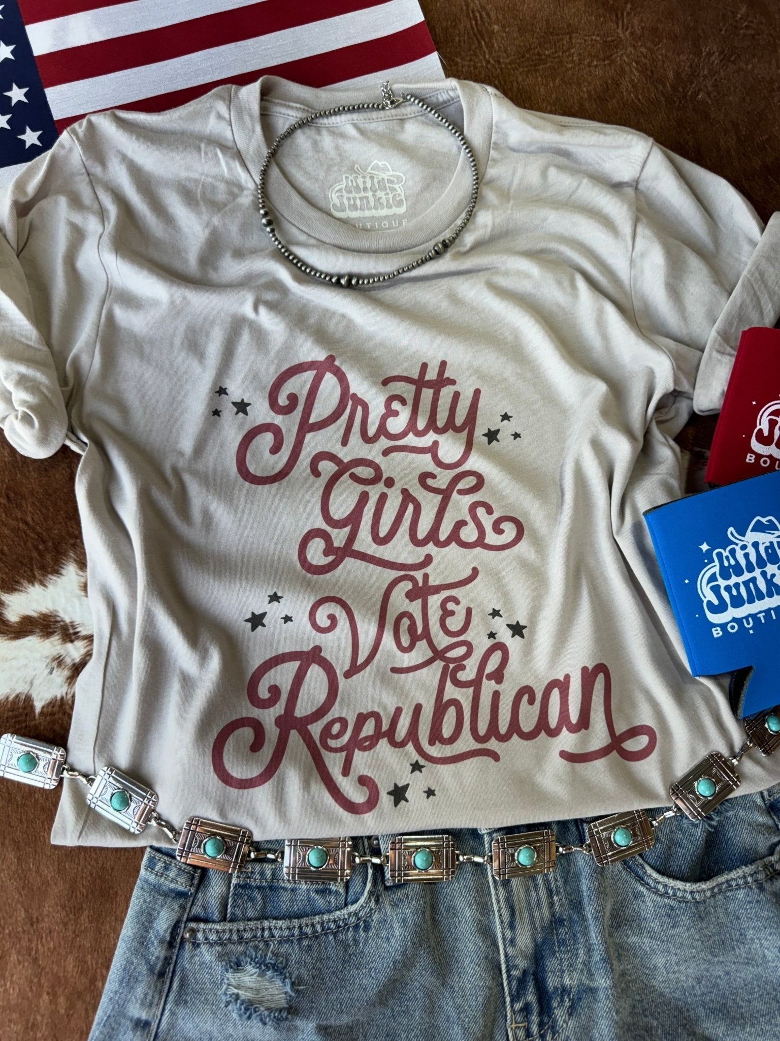 Star Spangled Vote Republican Graphic Tee - Rooted & Reckless Co.