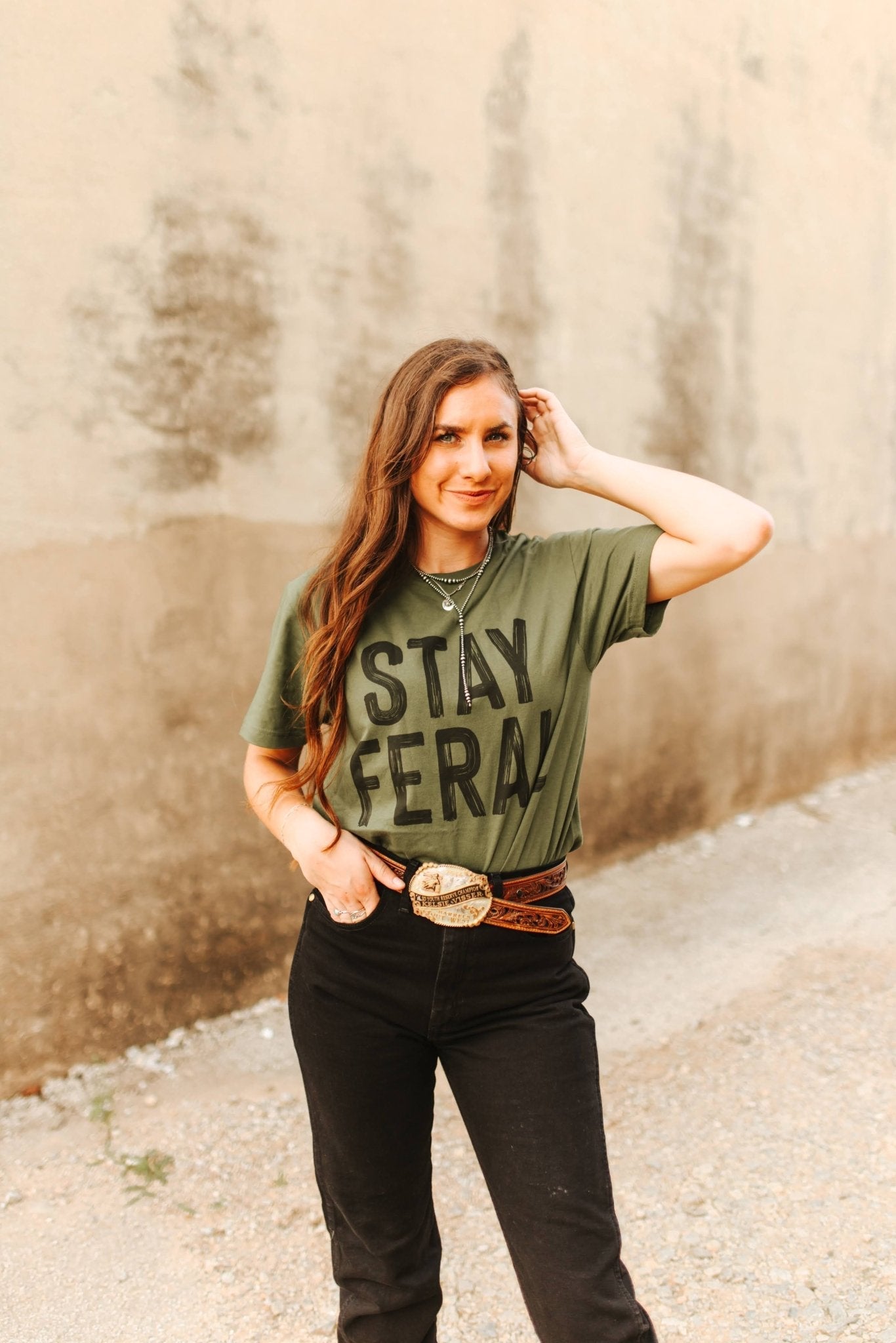 Stay Feral Graphic Tee - Rooted & Reckless Co.