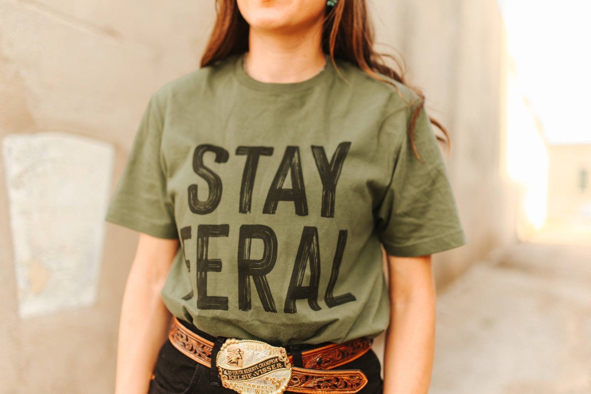 Stay Feral Graphic Tee - Rooted & Reckless Co.