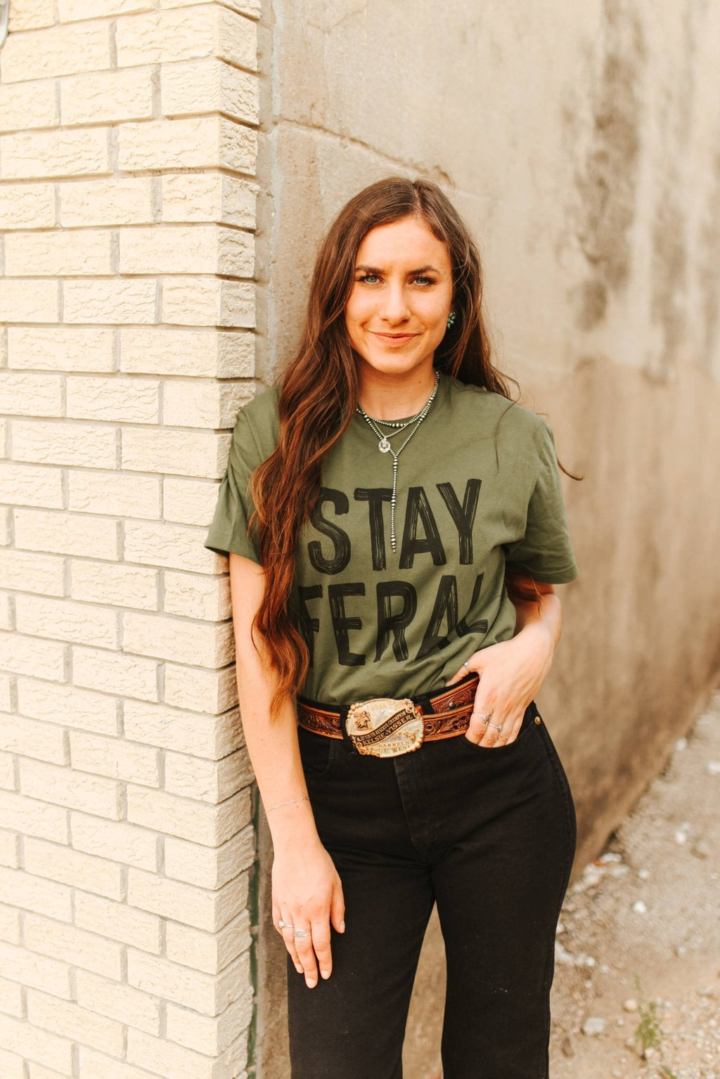 Stay Feral Graphic Tee - Rooted & Reckless Co.