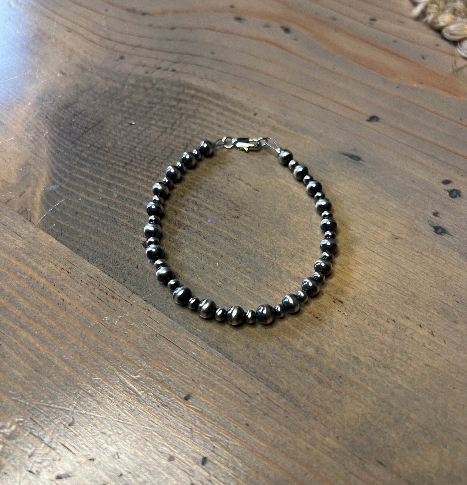 Sterling Pearl Bracelet 4 and 6 mm - Rooted & Reckless Co.
