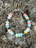 Sterling Silver Pastel Opal Beaded Bracelet - Rooted & Reckless Co.