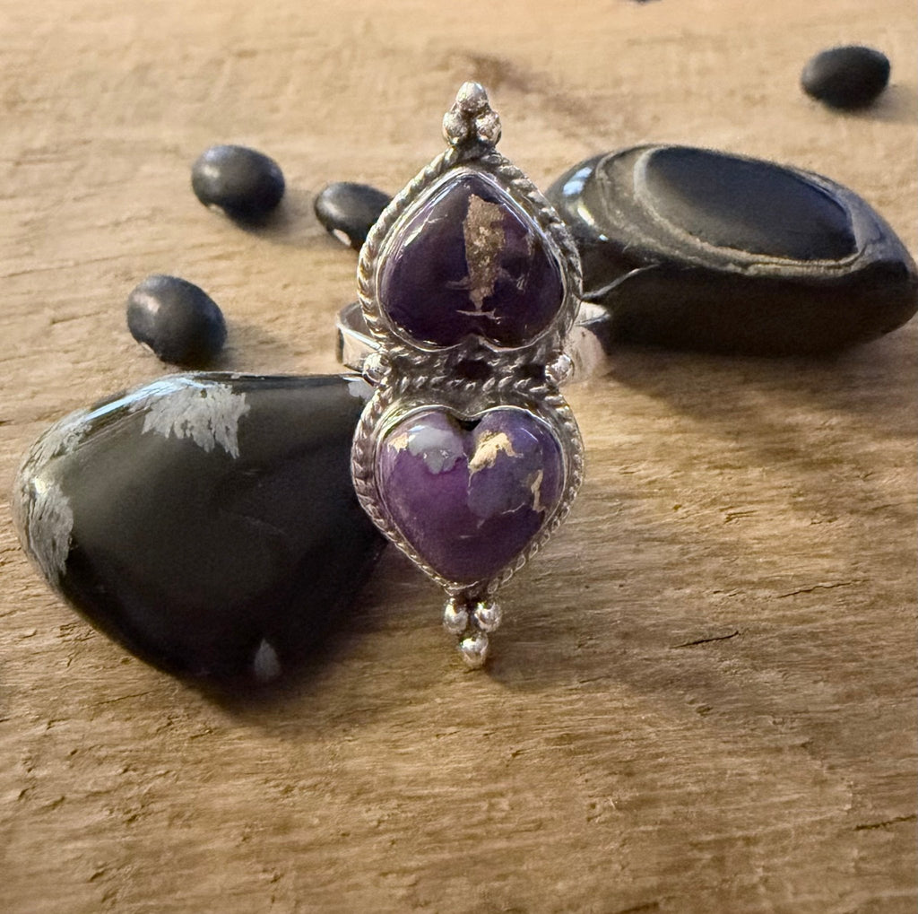Sterling Silver Spiny Oyster Ring - Rooted & Reckless Co.