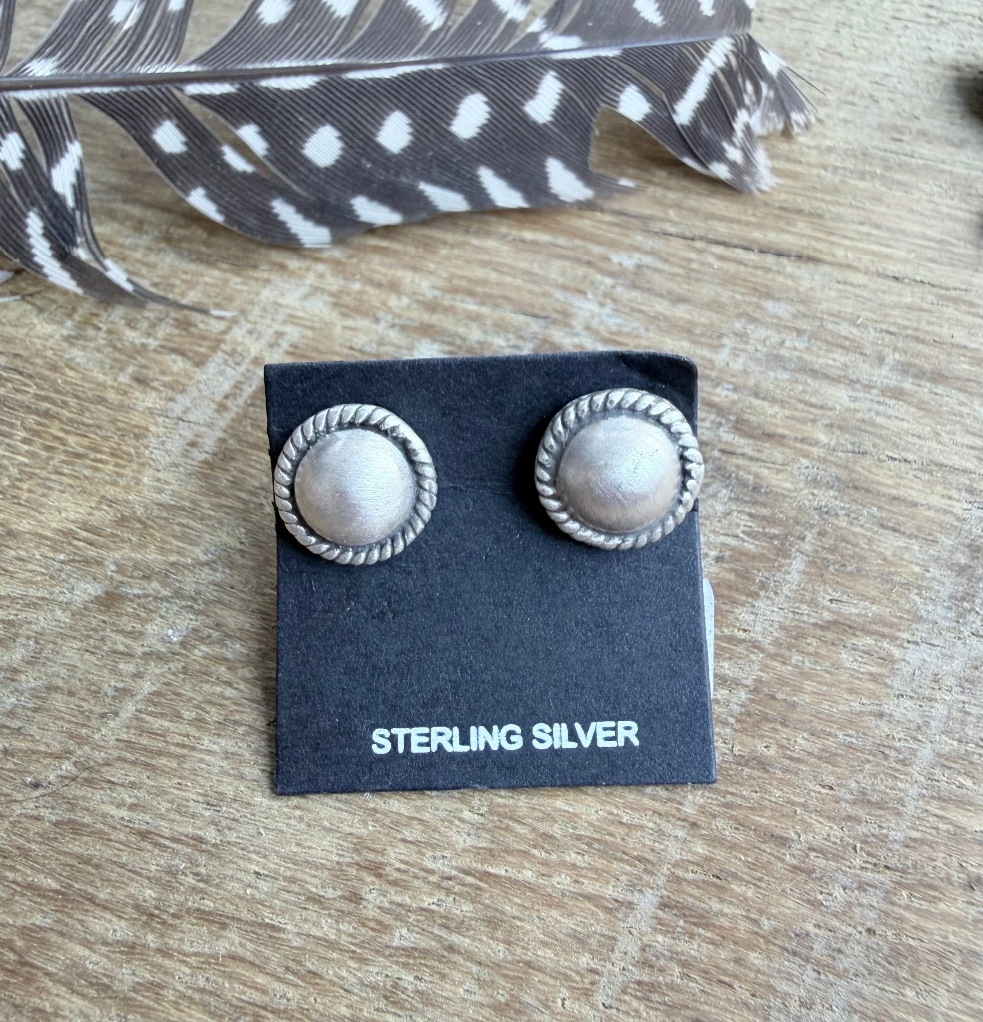 Sterling Silver Stud Earrings - Rooted & Reckless Co.