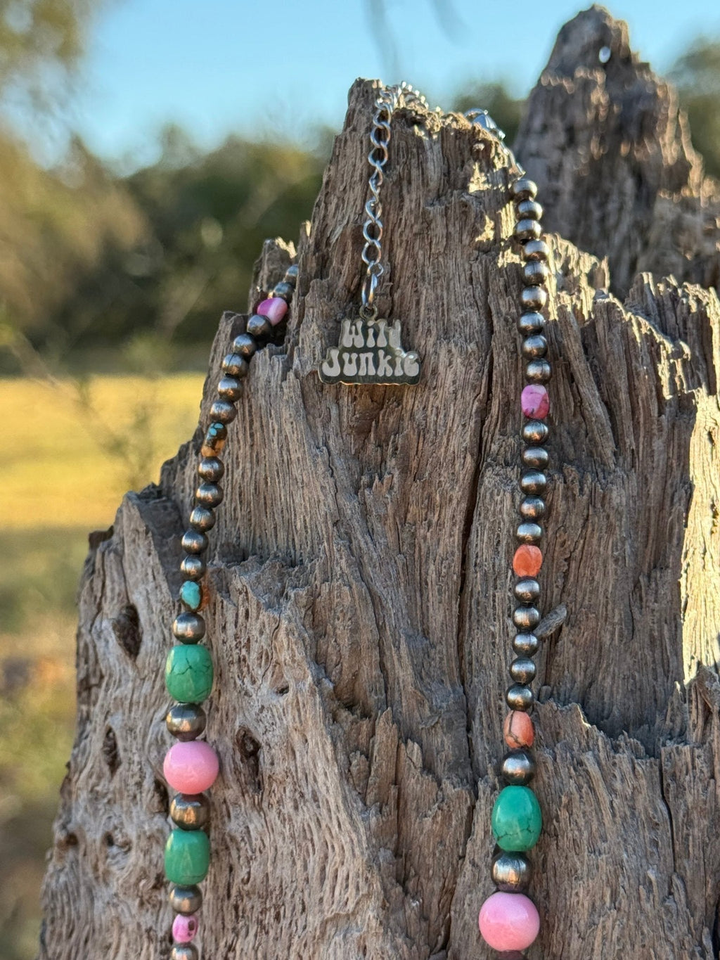 Sterling Silver Sweet Serenity Beaded Necklace - Rooted & Reckless Co.