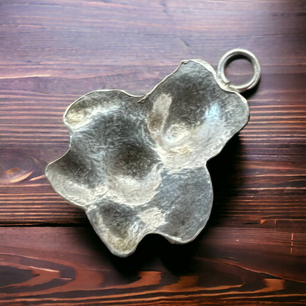 Sterling Silver Teddy Bear Charm/Pendant — Sentimental Family Gift Charm - Rooted & Reckless Co.