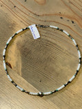Sterling Silver Torpedo Pearls, Turquoise and Pearl Necklace - Rooted & Reckless Co.