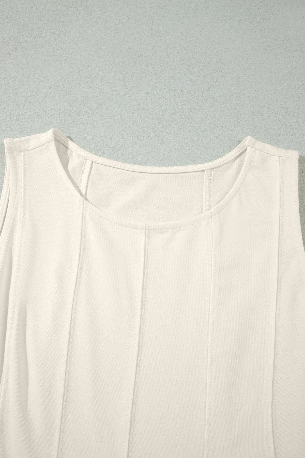 Stitched Detail Loose Tank & Shorts Set - Rooted & Reckless Co.
