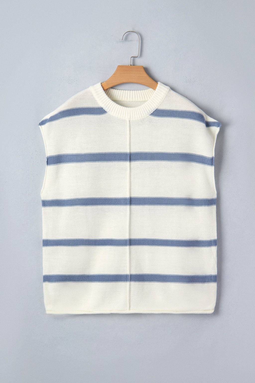 Stripe Batwing Sleeve Sweater Tee - Rooted & Reckless Co.