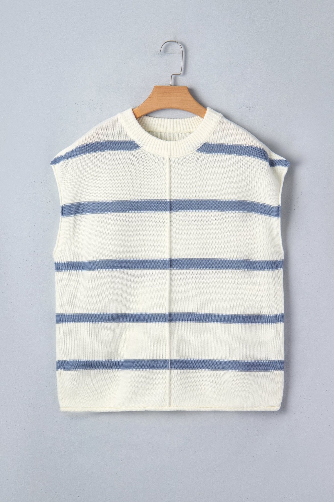 Stripe Batwing Sleeve Sweater Tee - Rooted & Reckless Co.