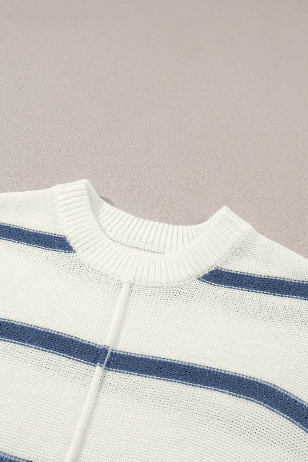 Stripe Batwing Sleeve Sweater Tee - Rooted & Reckless Co.