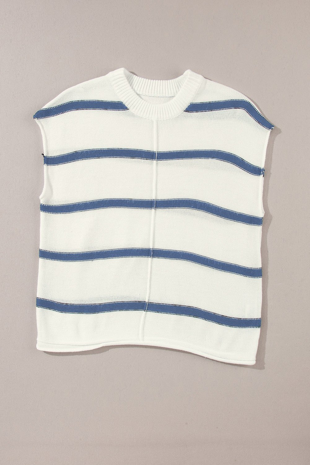 Stripe Batwing Sleeve Sweater Tee - Rooted & Reckless Co.