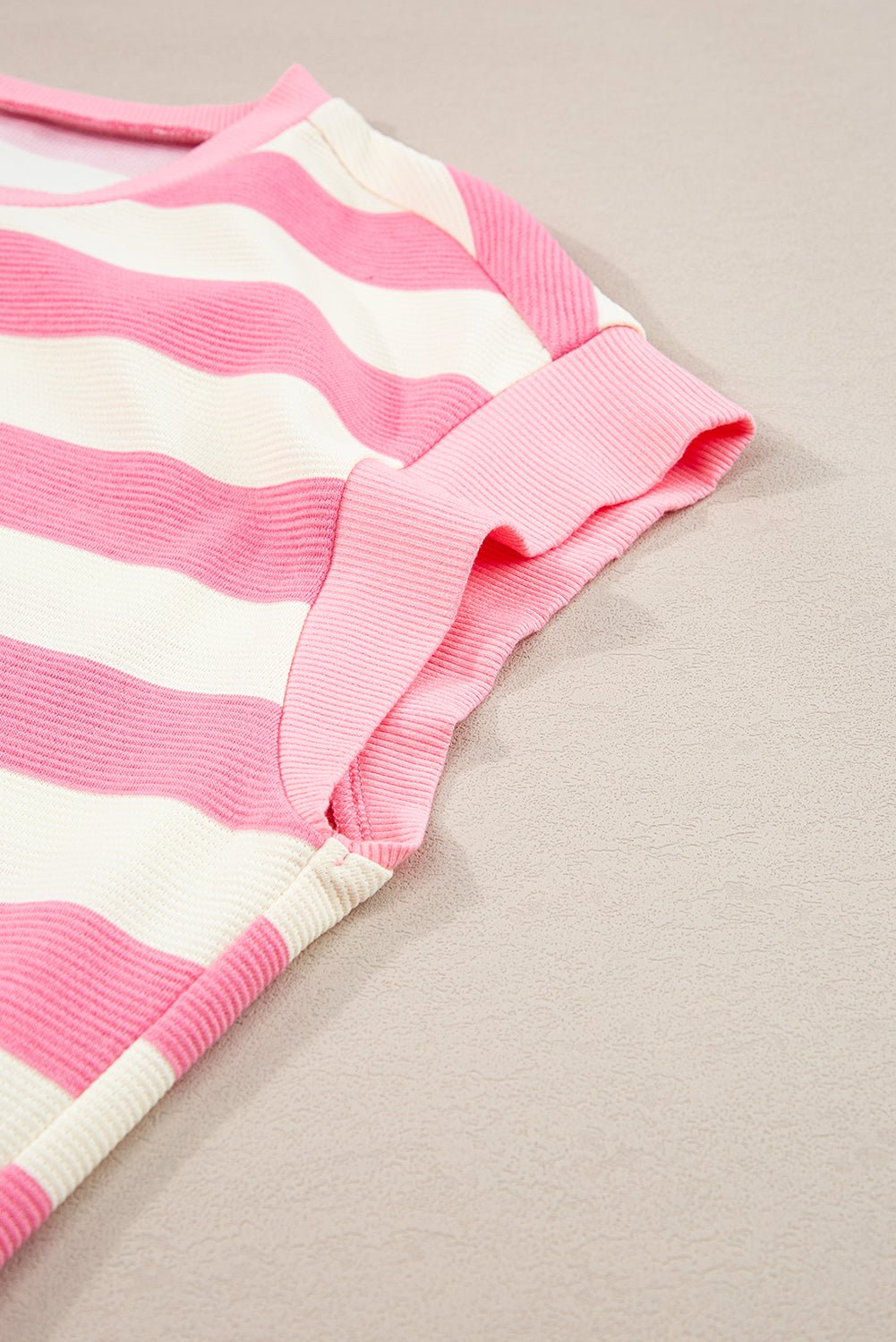 Stripe Cap Sleeve T-Shirt Dress - Rooted & Reckless Co.