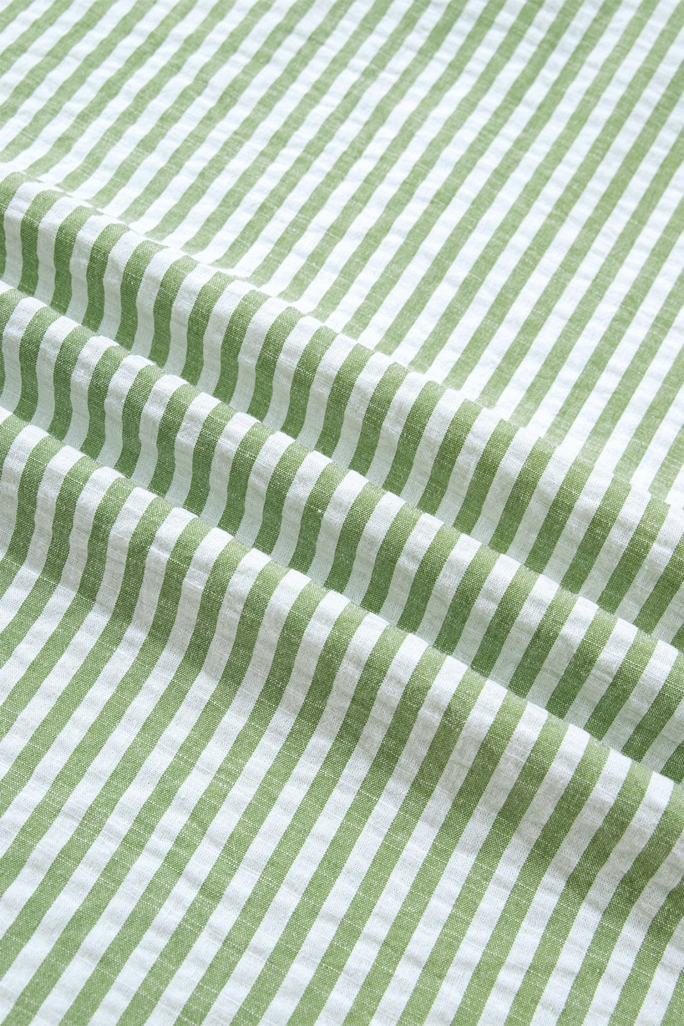 Stripe Collared V-Neck 3/4 Sleeve Blouse - Rooted & Reckless Co.