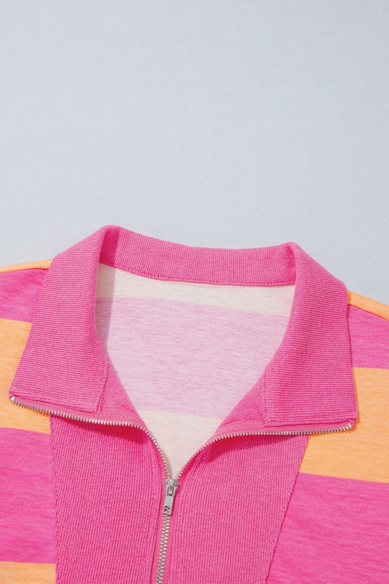 Stripe Colorblock 3/4 Sleeve Top and Pants Set - Rooted & Reckless Co.