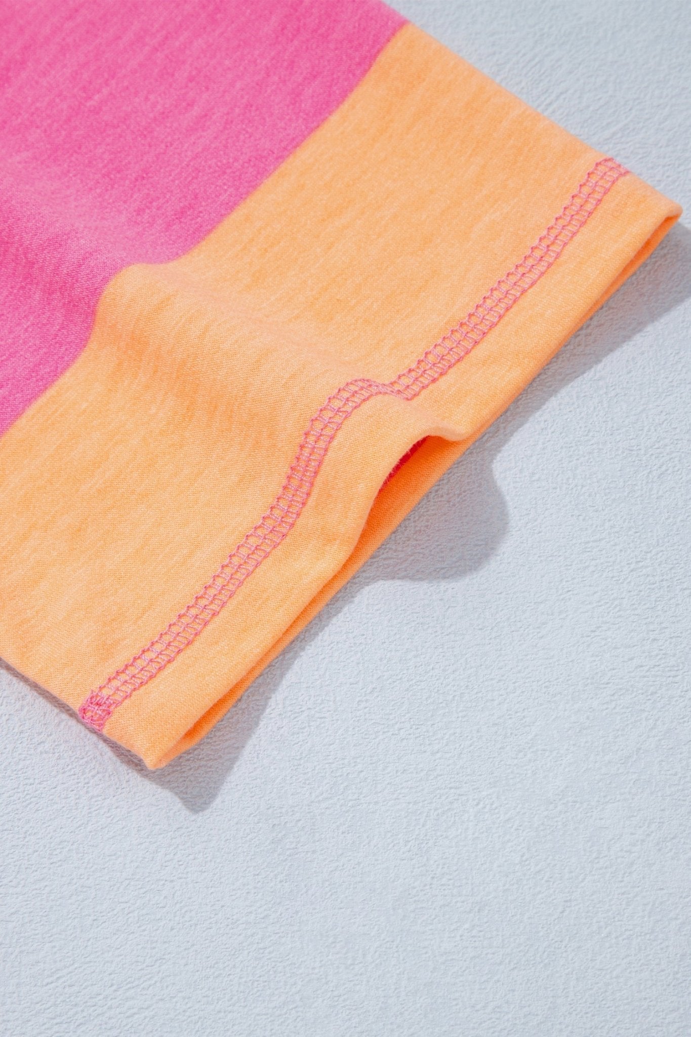 Stripe Colorblock 3/4 Sleeve Top and Pants Set - Rooted & Reckless Co.