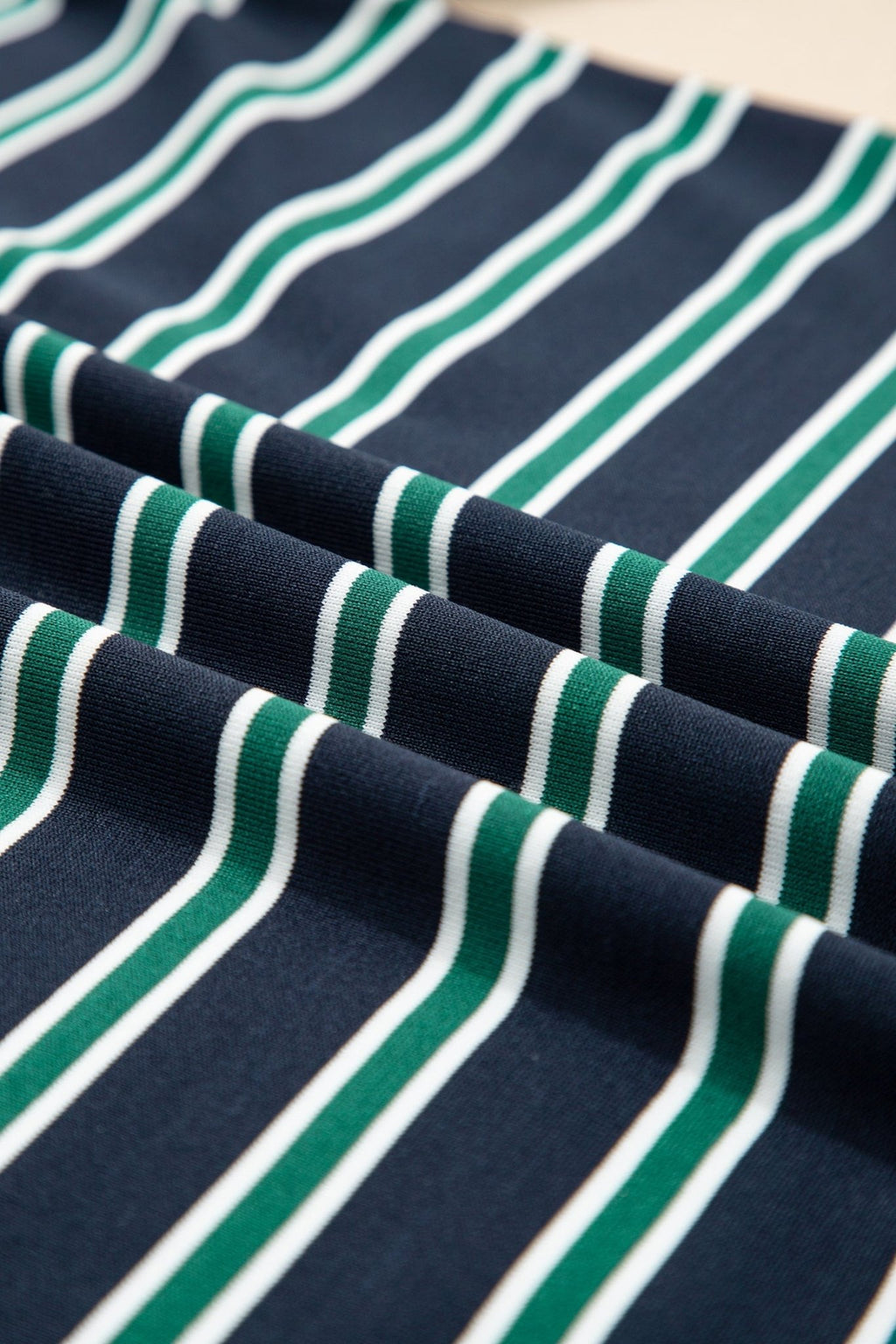 Stripe Colorblock Chest Pocket Long Sleeve Top - Rooted & Reckless Co.
