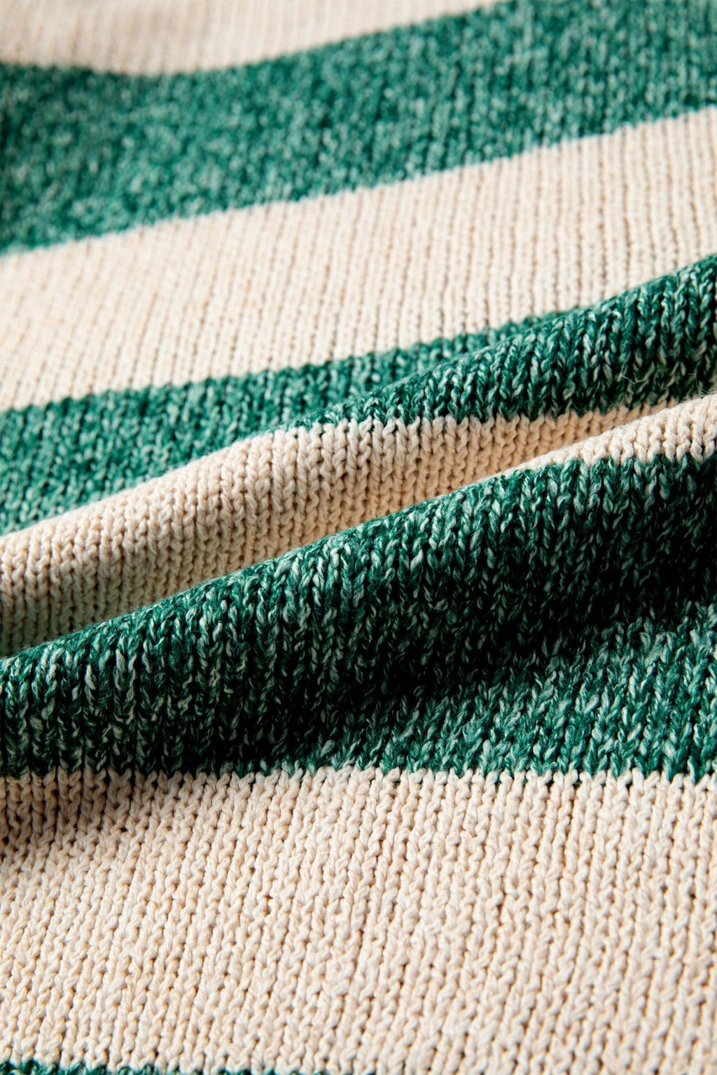 Stripe Colorblock Drop Shoulder Pullover Sweater - Rooted & Reckless Co.