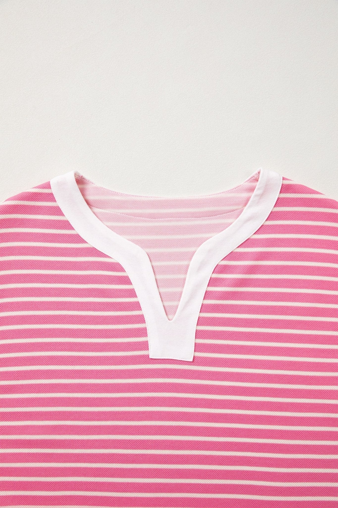 Stripe Colorblock Notched Neck Sleeveless Mini Dress - Rooted & Reckless Co.
