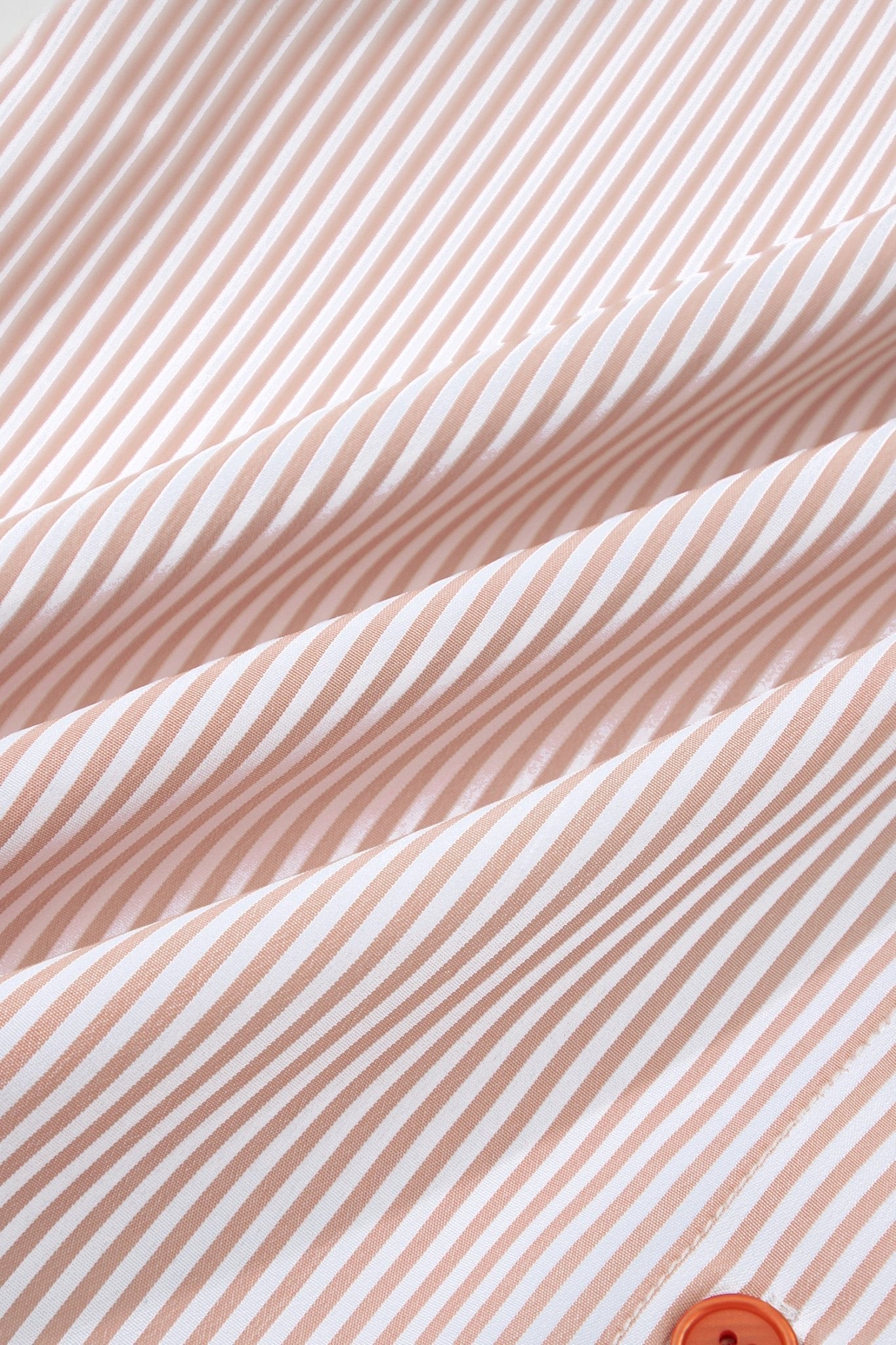 Stripe Colorblock Patchwork Frilled Collar Shirt - Rooted & Reckless Co.