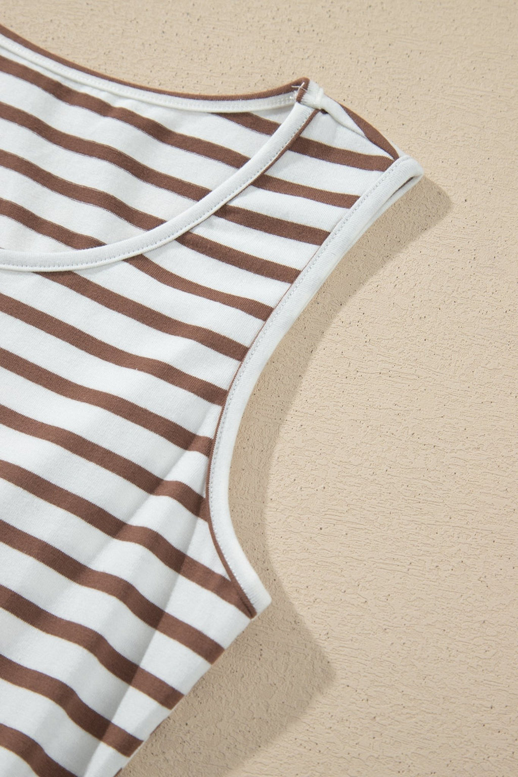 Stripe Colorblock Patchwork Sleeveless Long Dress - Rooted & Reckless Co.