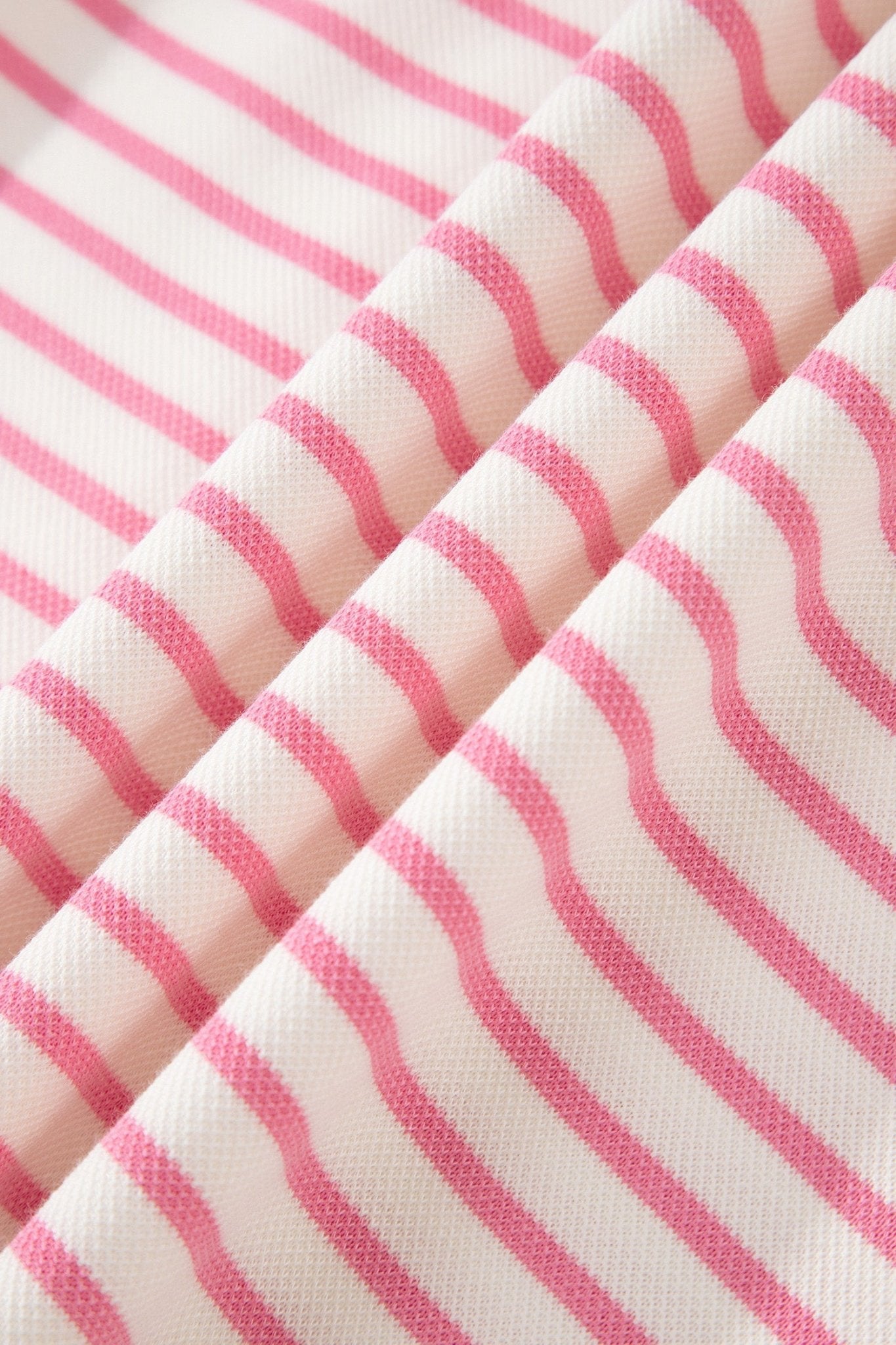 Stripe Colorblock Polo Tee & Drawstring Skort Set - Rooted & Reckless Co.