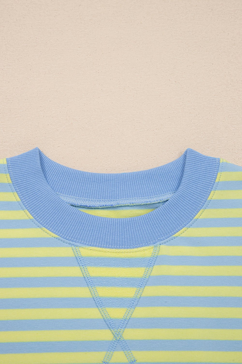 Stripe Colorblock Pullover & Pull-On Shorts Set - Rooted & Reckless Co.
