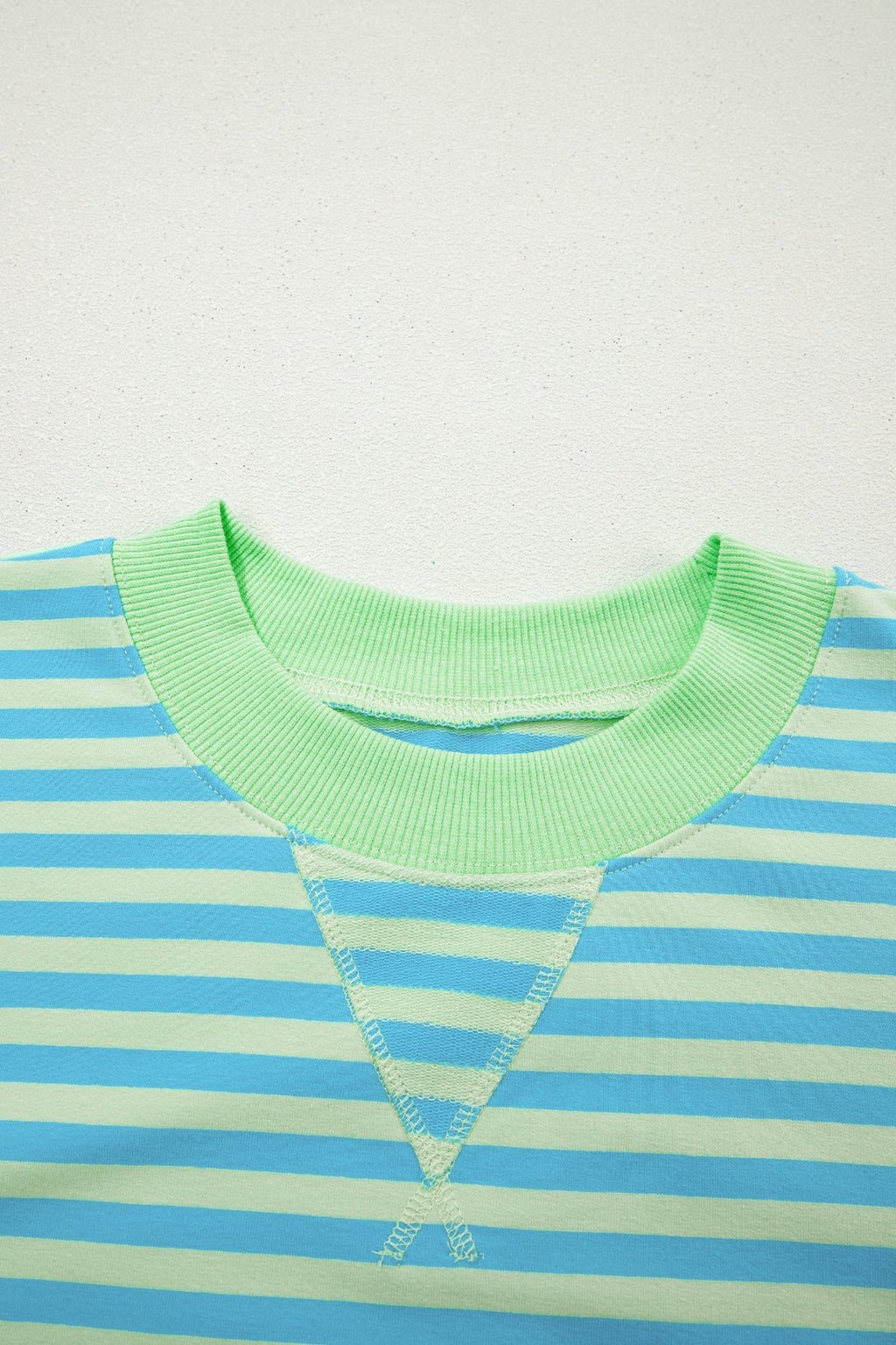 Stripe Colorblock Pullover & Pull-On Shorts Set - Rooted & Reckless Co.