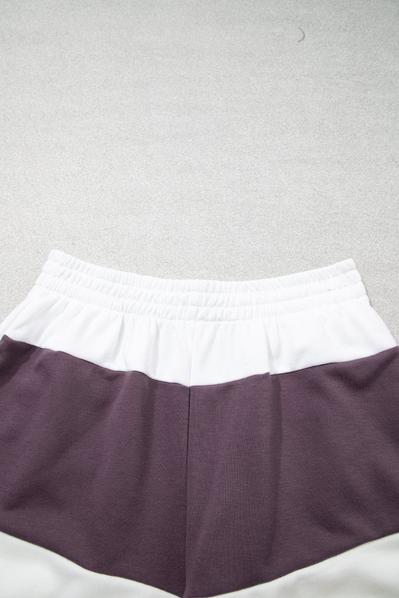 Stripe Colorblock Reverse Seam Top and Shorts Set - Rooted & Reckless Co.