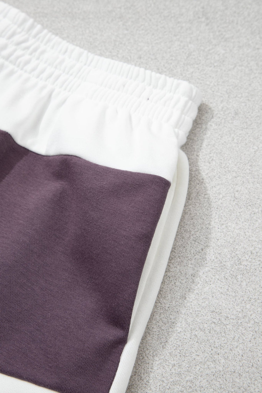 Stripe Colorblock Reverse Seam Top and Shorts Set - Rooted & Reckless Co.