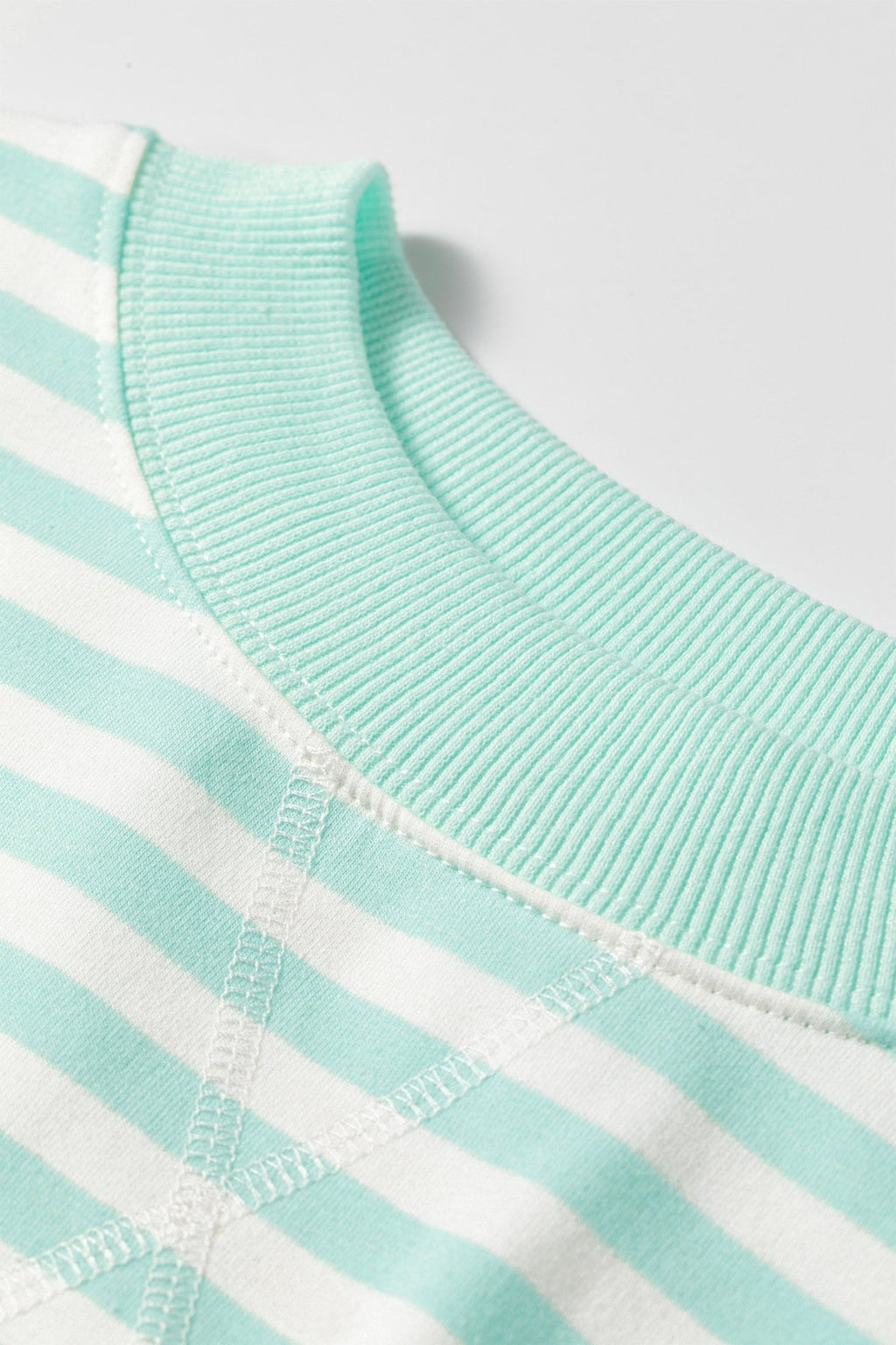 Stripe Colorblock Trim 3/4 Sleeve Top & Mini Skort Sets - Rooted & Reckless Co.