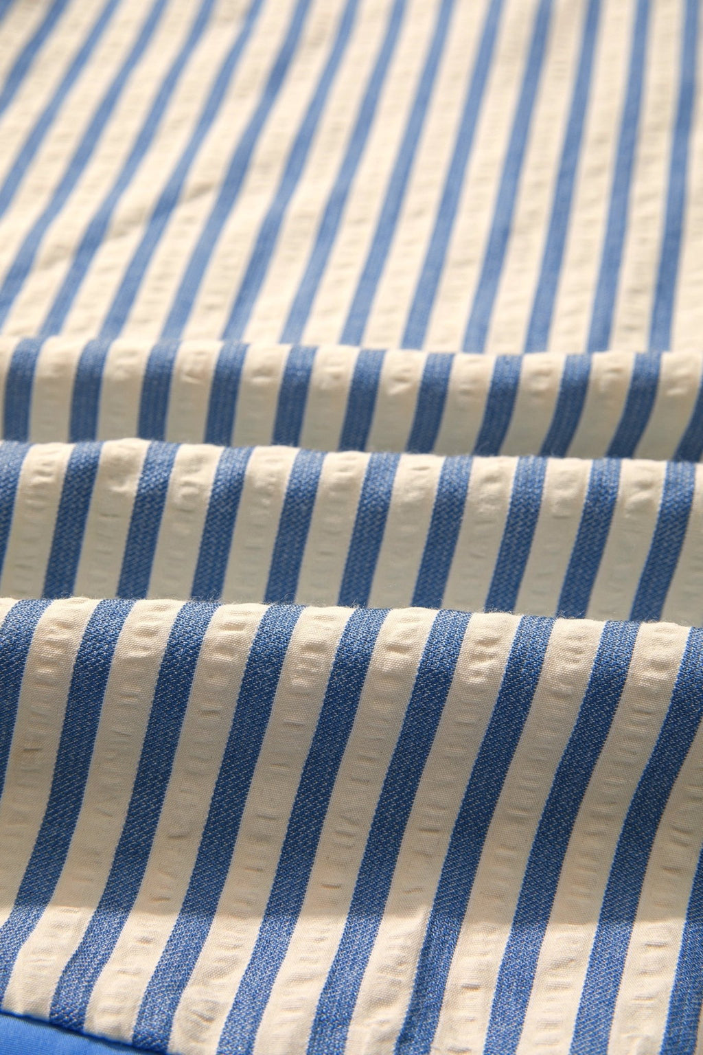 Stripe Colorblock V-Neck Short Sleeve Blouse - Rooted & Reckless Co.