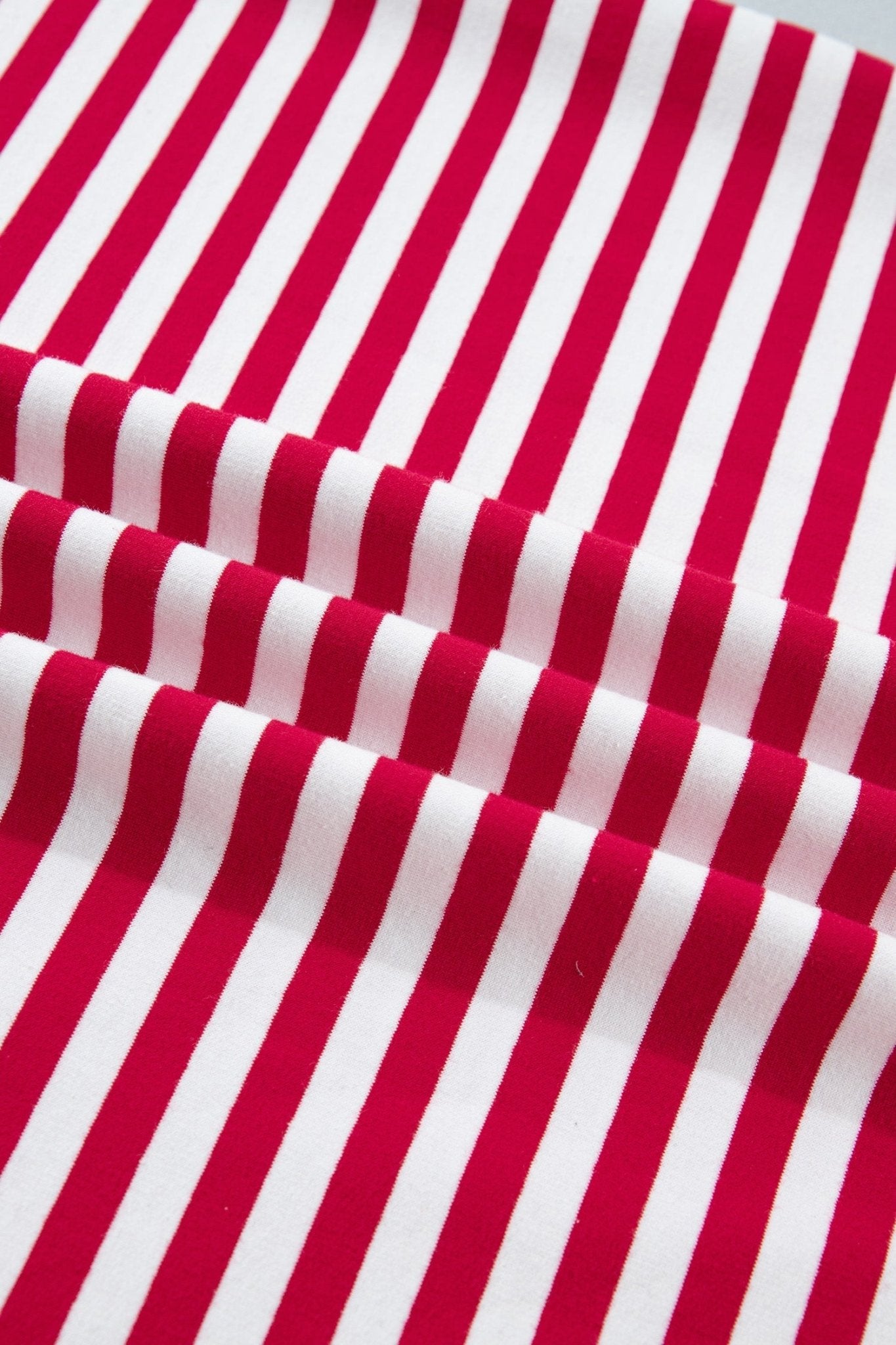 Stripe Colorblock V-Neck Tee & Drawstring Short Set - Rooted & Reckless Co.