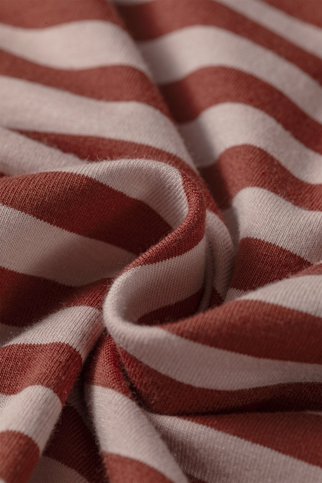 Stripe Contrast Long Sleeve Top & Elastic Waistband Short Set - Rooted & Reckless Co.