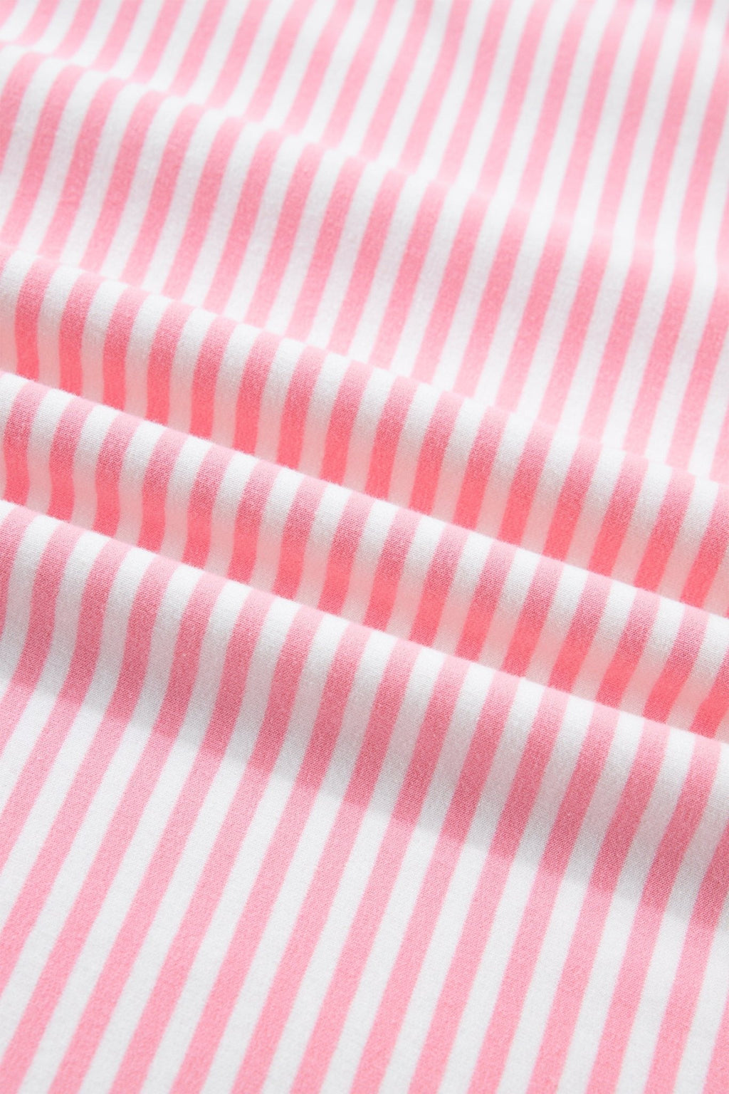 Stripe Contrast Mock Neck Tee & Shorts Set - Rooted & Reckless Co.