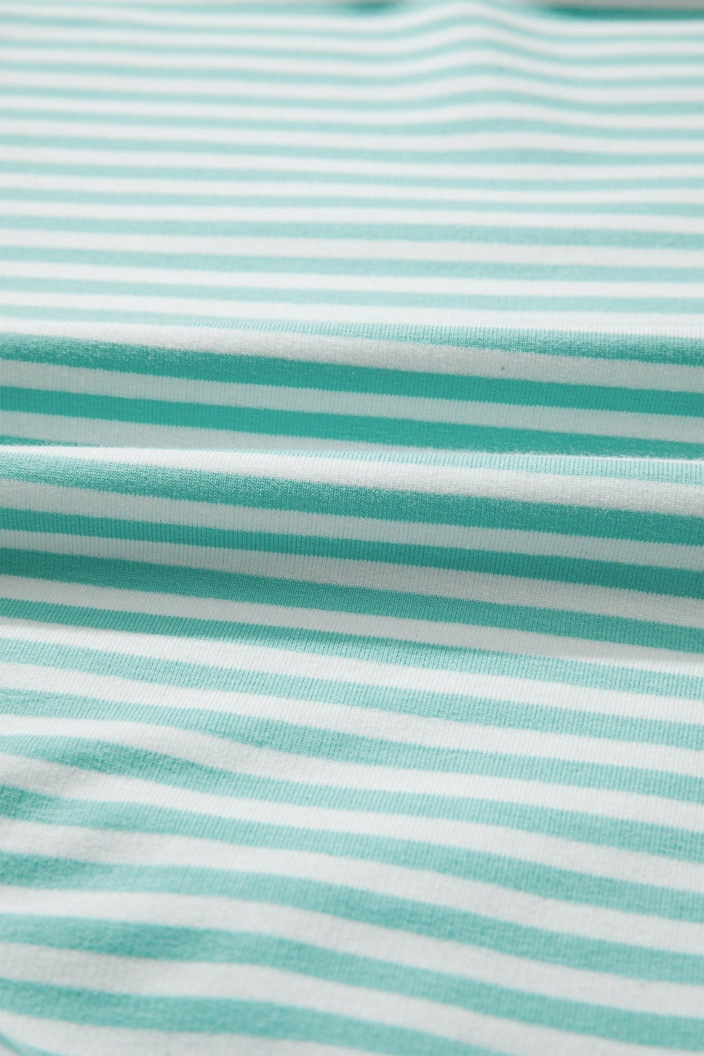 Stripe Contrast Mock Neck Tee & Shorts Set - Rooted & Reckless Co.