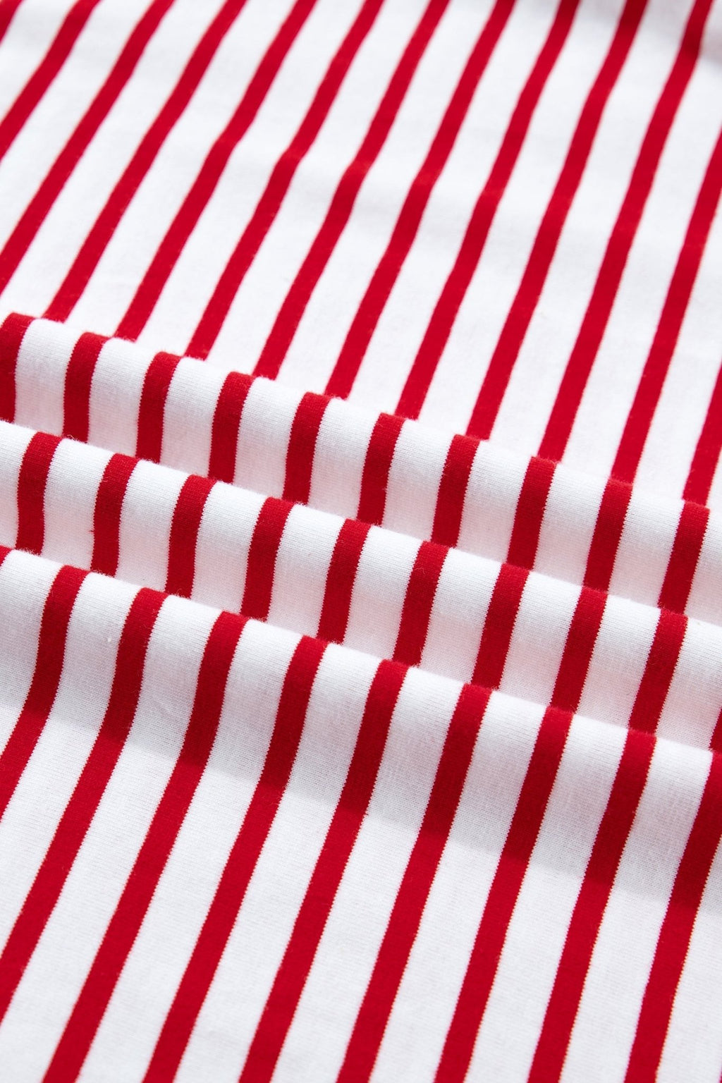 Stripe Contrast Trim Round Neck Puff Sleeve T-Shirt - Rooted & Reckless Co.