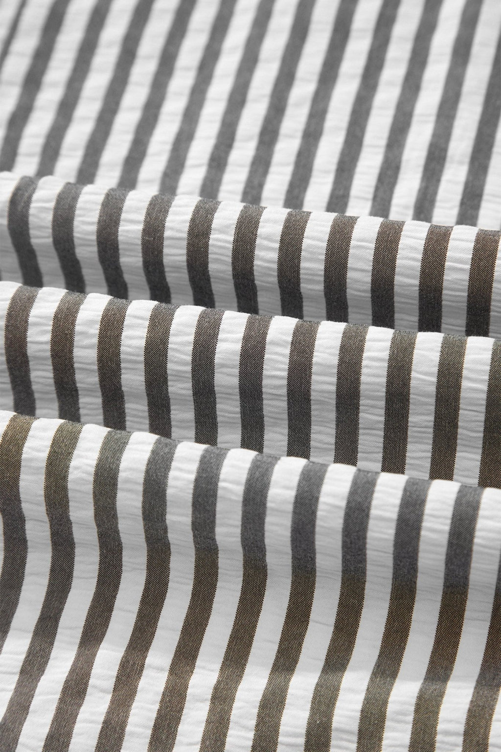 Stripe Contrast V-Neck Flutter Sleeve Midi Dress - Rooted & Reckless Co.