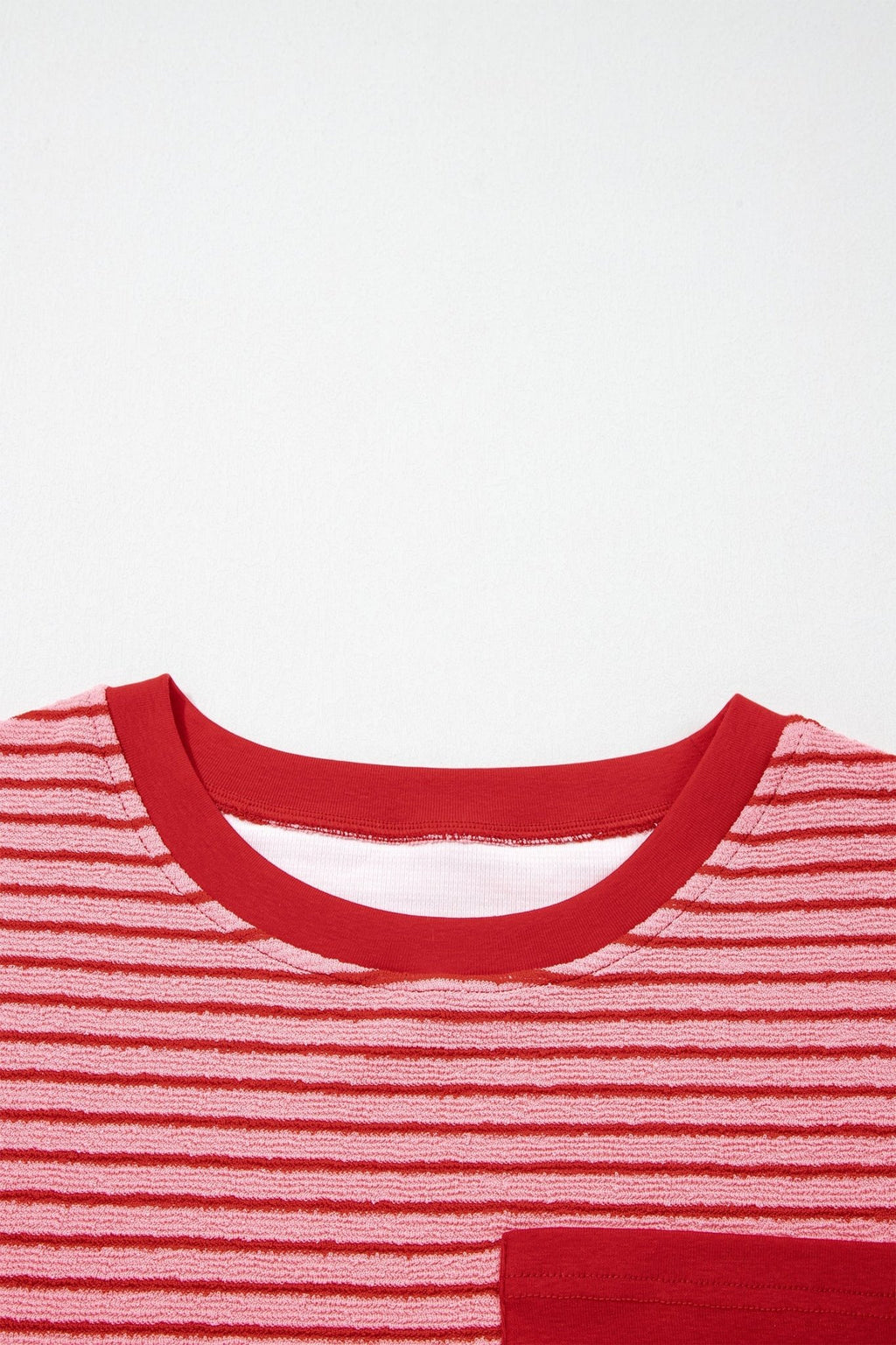 Stripe Crew Neck Tee & Drawstring Pants Set - Rooted & Reckless Co.