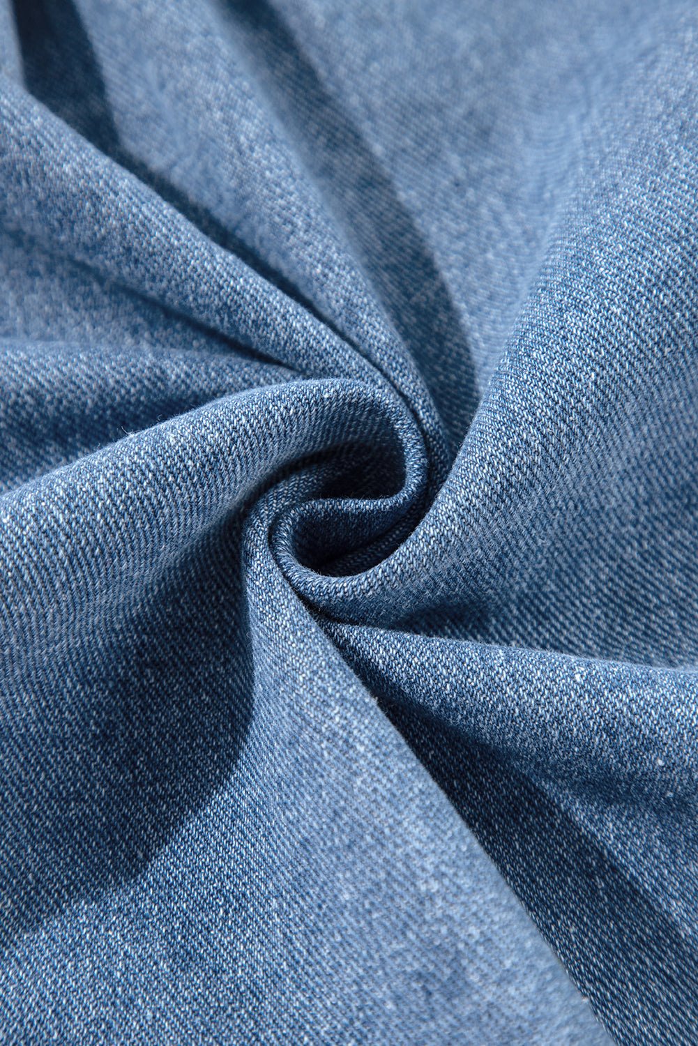 Stripe Denim Chest Pocket Oversize Jacket - Rooted & Reckless Co.
